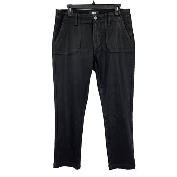 PAIGE Denim - Paige Jeans Mayslie straight ankle coating black size 31